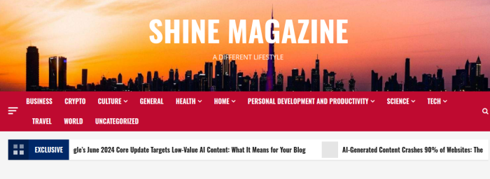 Shine Magazine